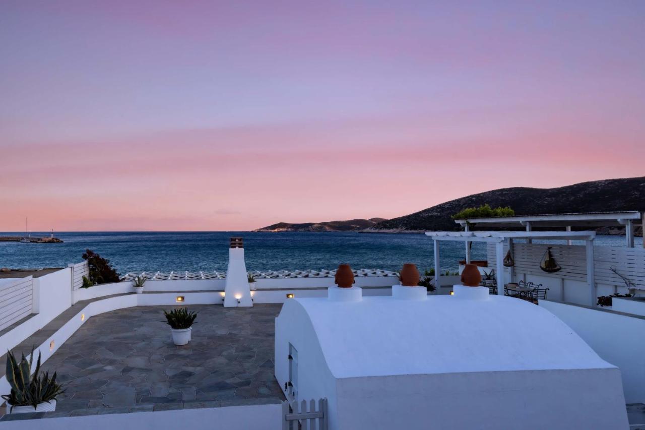 Kohylia Beach Guest House Platis Gialos  ภายนอก รูปภาพ