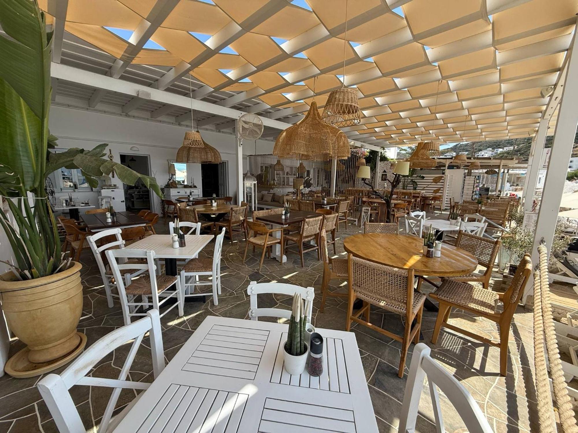 Kohylia Beach Guest House Platis Gialos  ภายนอก รูปภาพ