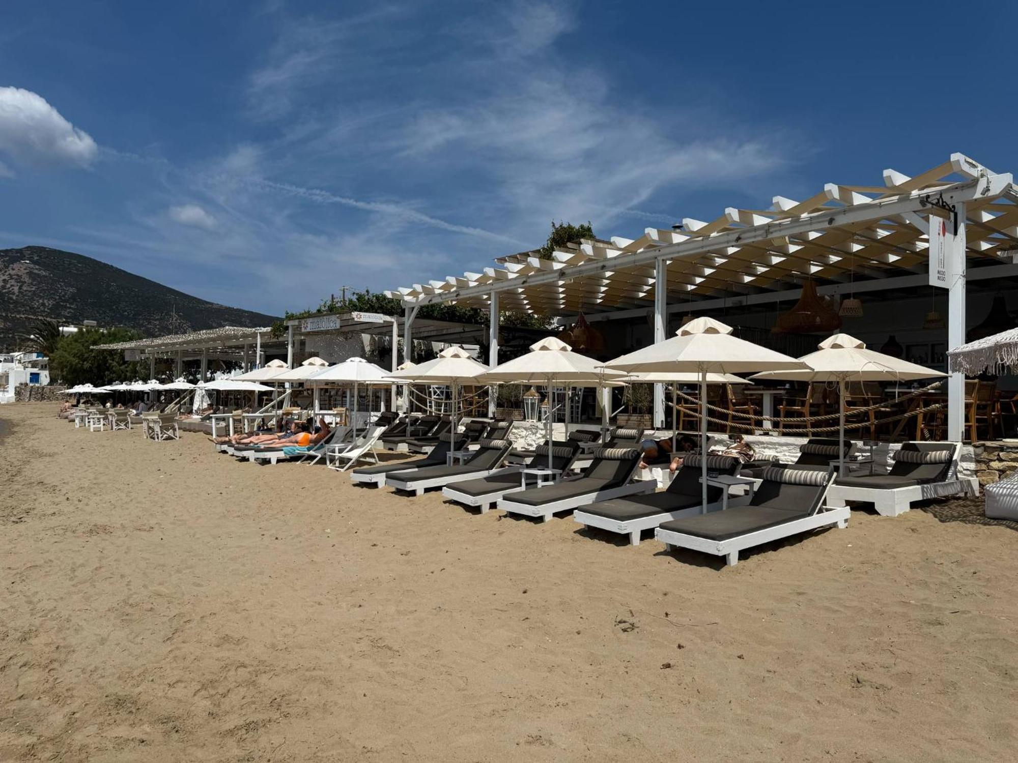 Kohylia Beach Guest House Platis Gialos  ภายนอก รูปภาพ